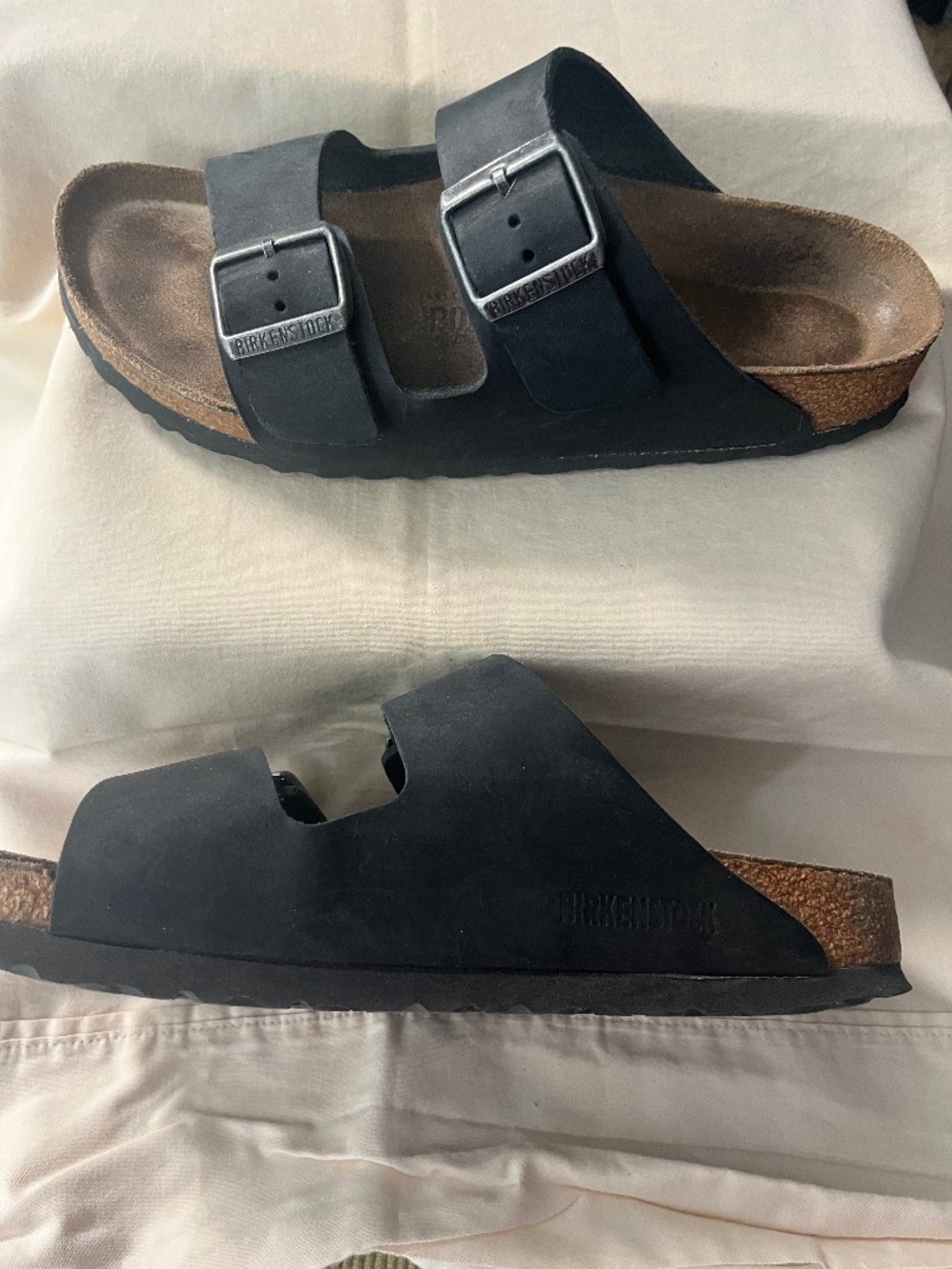Black Arizona Birkenstocks